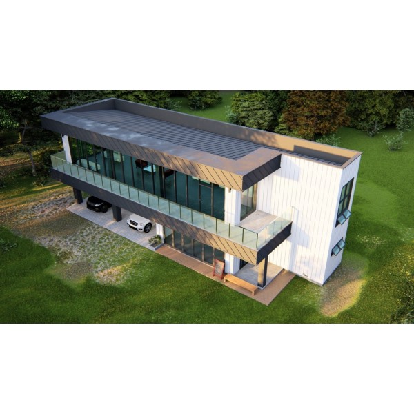 H빔모듈 베란다있는 까페건물 골조80평, 허가 면적 60평 도면 포함 /6000만원